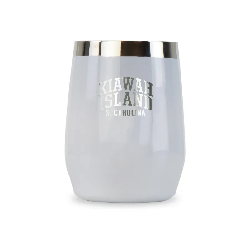 10 OZ WHITE PEARL ECOVESSEL PORT TUMBLER